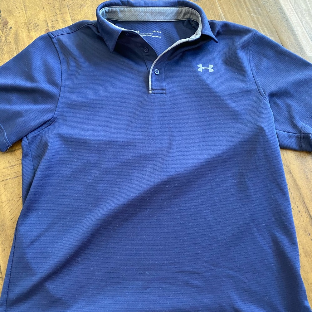 Under armor golf shirt